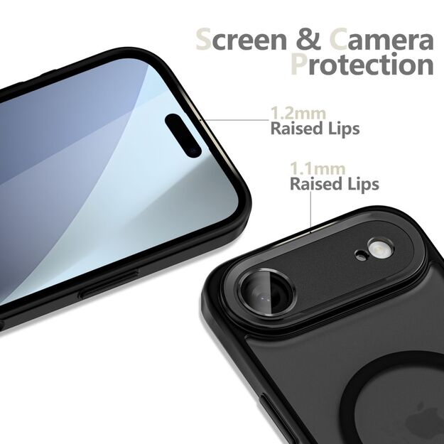 Tech-Protect MagCam MagSafe Case for iPhone 17 Air - Matte Black 3