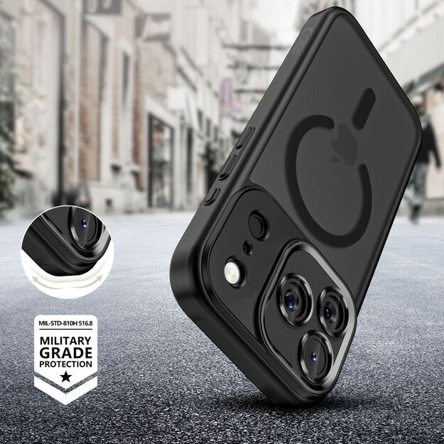 Tech-Protect MagCam MagSafe Case for iPhone 17 Pro - Matte Black 5