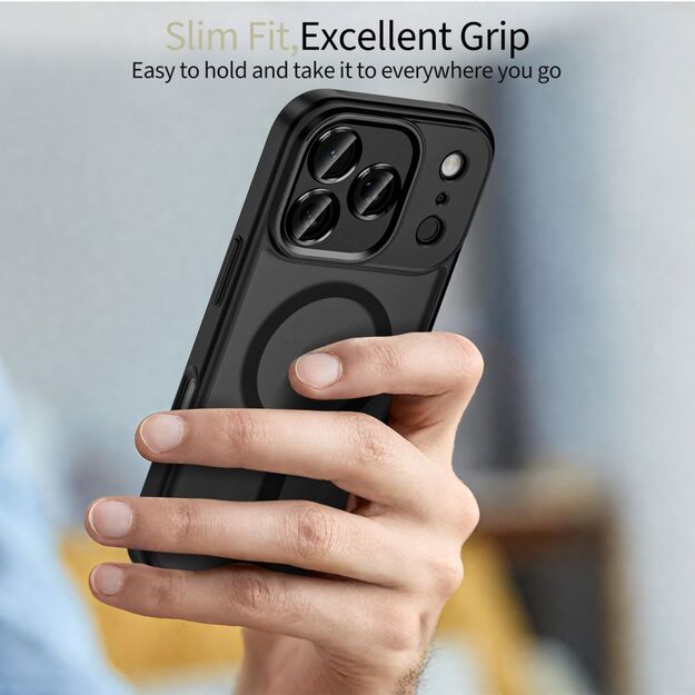 Tech-Protect MagCam MagSafe Case for iPhone 17 Pro - Matte Black 4