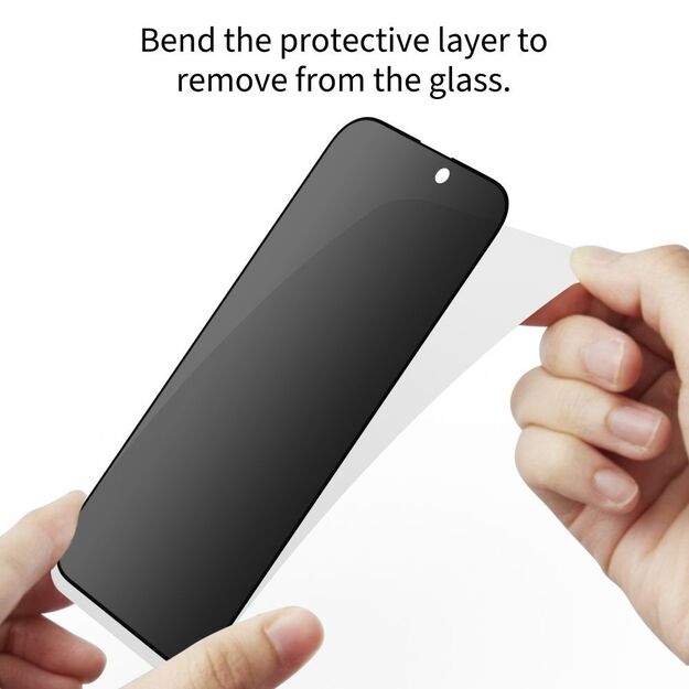 Tech-Protect Glass Spy+ 2-pack privacy glass for Samsung Galaxy S25 FE 5