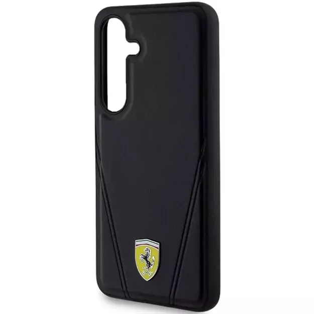 Ferrari Hot Stamp V Lines MagSafe case for Samsung Galaxy S24+ - black 5