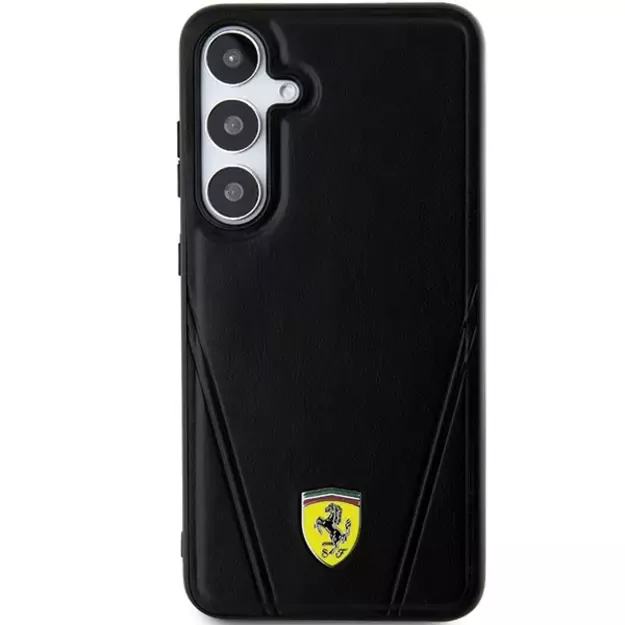 Ferrari Hot Stamp V Lines MagSafe case for Samsung Galaxy S24+ - black 2