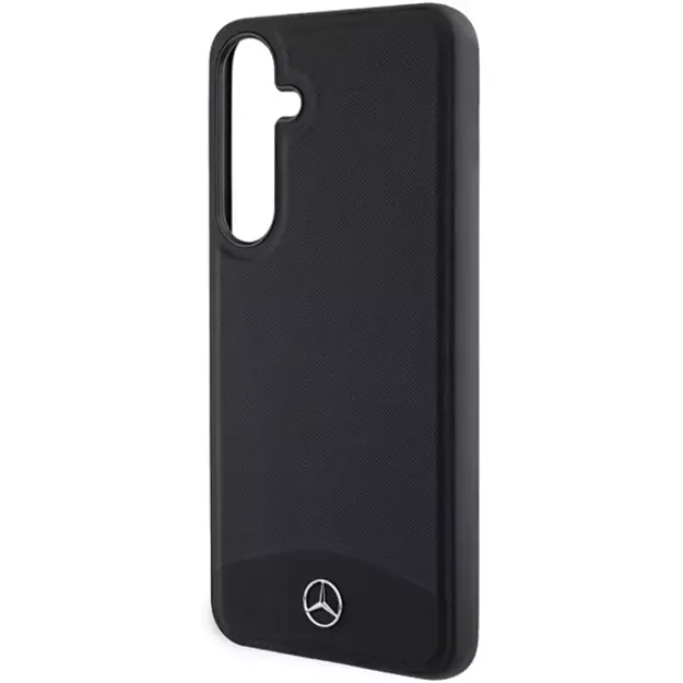 Mercedes Leather Textured &amp  Plain MagSafe case for Samsung Galaxy S24 - black 5