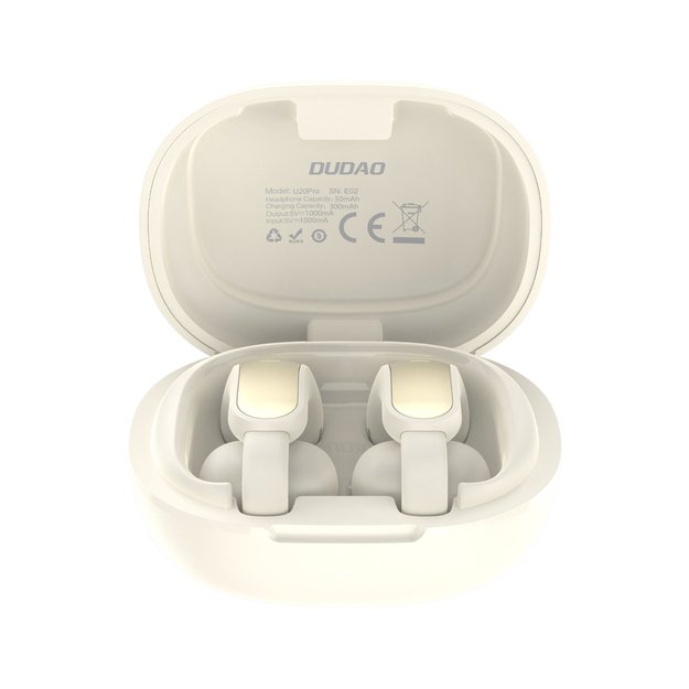 Dudao U20 Pro TWS Bluetooth Wireless Headphones - White 1
