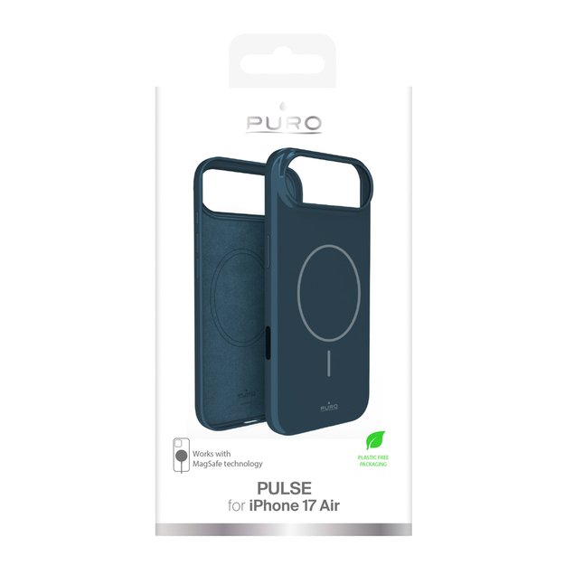 Puro Pulse Protective Case for iPhone 17 Air Polycarbonate - Turquoise 1