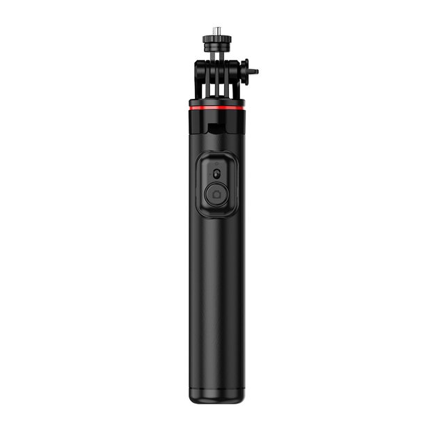 Selfie stick WC12YDS 1.3m aluminum alloy telescopic tripod with dual lamp and phone holder - black 4