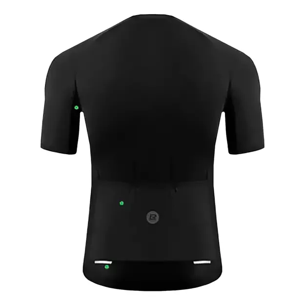 Rockbros 15120002002 short sleeve cycling jersey M - black 1