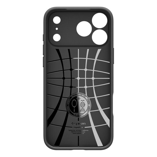 Spigen Liquid Air Case for iPhone 17 Pro - Matte Black 6