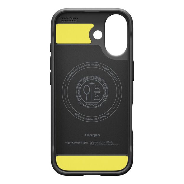 Spigen Rugged Armor Mag MagSafe Case for iPhone 17 - Matte Black 2