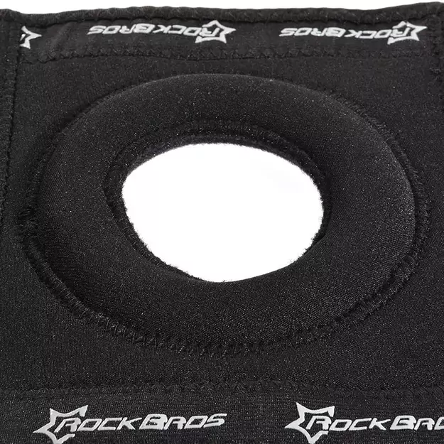 Rockbros LF1106L sports protector for patella and knee joint, size L - black 4