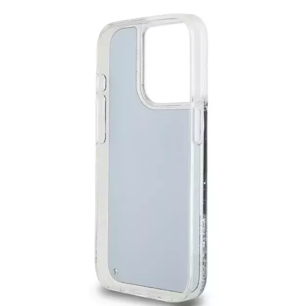 DKNY Liquid Glitter Big Logo iPhone 14 Pro Case - Black 6