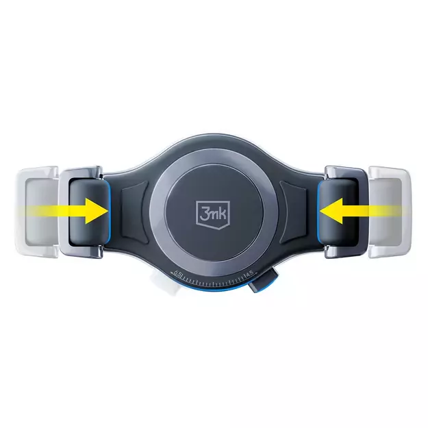 3mk Memo Hug car phone holder for air vent - black 4