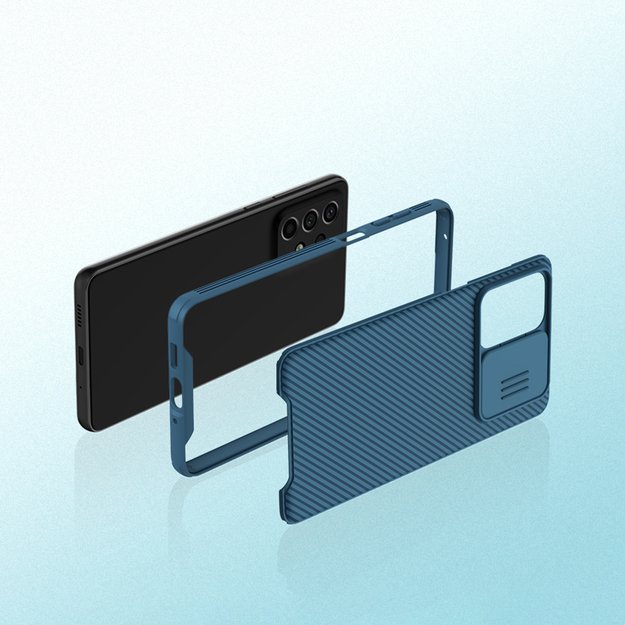 Nillkin CamShield Pro Case Armored Case Cover Camera Protector for Samsung Galaxy A73 Black 28