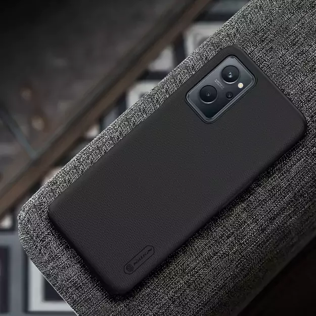 Nillkin Super Frosted Shield reinforced case cover for Realme 9i black 4