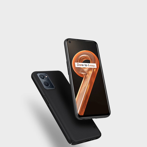 Nillkin Super Frosted Shield reinforced case cover for Realme 9i black 21