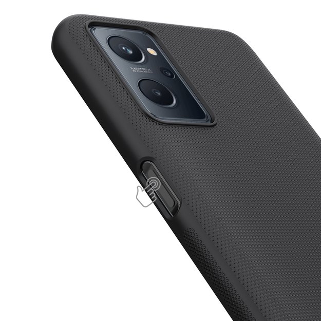 Nillkin Super Frosted Shield reinforced case cover for Realme 9i black 19