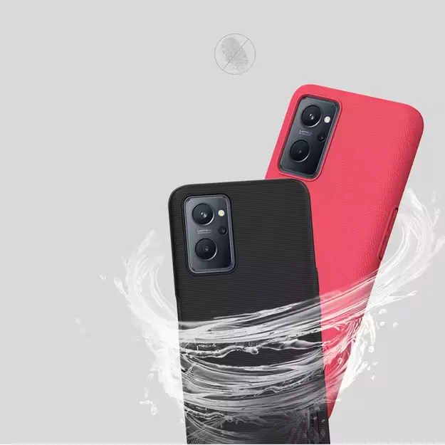 Nillkin Super Frosted Shield reinforced case cover for Realme 9i black 8