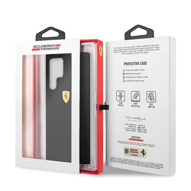 Ferrari FESSIHCS22LBK S22 Ultra S908 black/black hardcase On Track Silicone 14