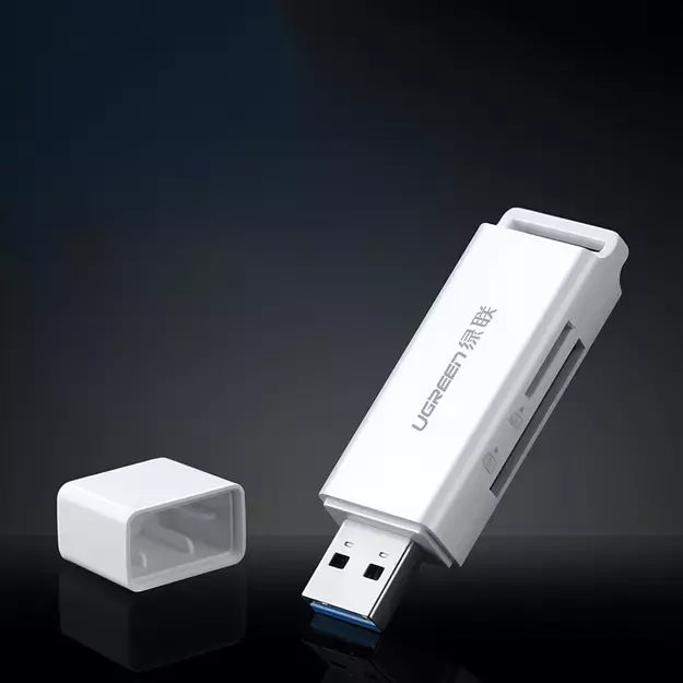 Ugreen Portable TF/SD Card Reader for USB 3.0 Black (CM104) 14