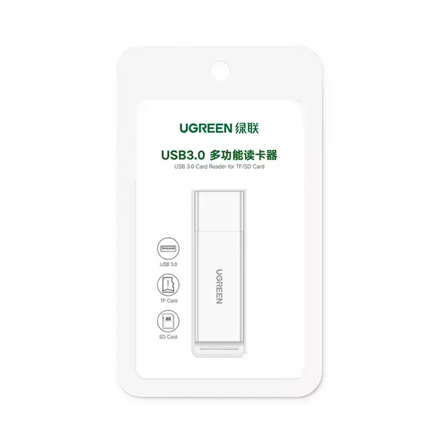 Ugreen Portable TF/SD Card Reader for USB 3.0 Black (CM104) 4