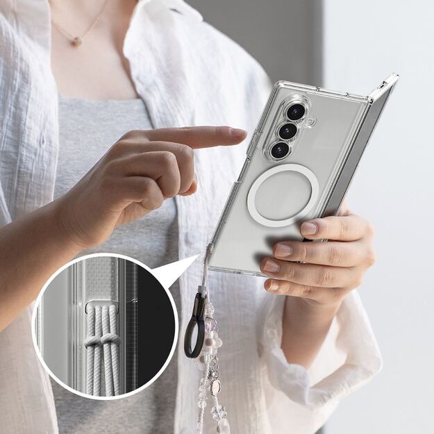 Ringke Fusion Magnetic MagSafe Case for Samsung Galaxy Z Fold 7 - Clear 9
