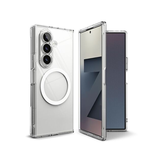 Ringke Fusion Magnetic MagSafe Case for Samsung Galaxy Z Fold 7 - Clear 5