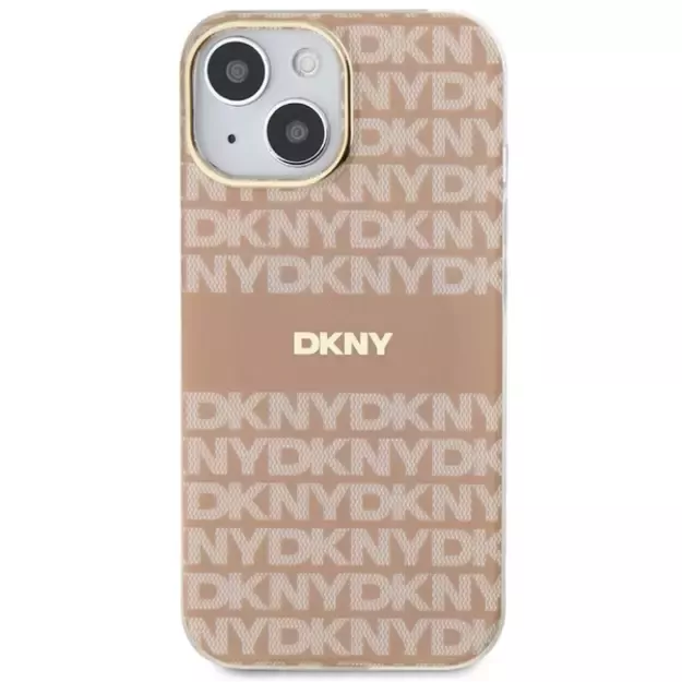 DKNY IML Mono &amp  Stripe MagSafe case for iPhone 15 / 14 / 13 - pink 9