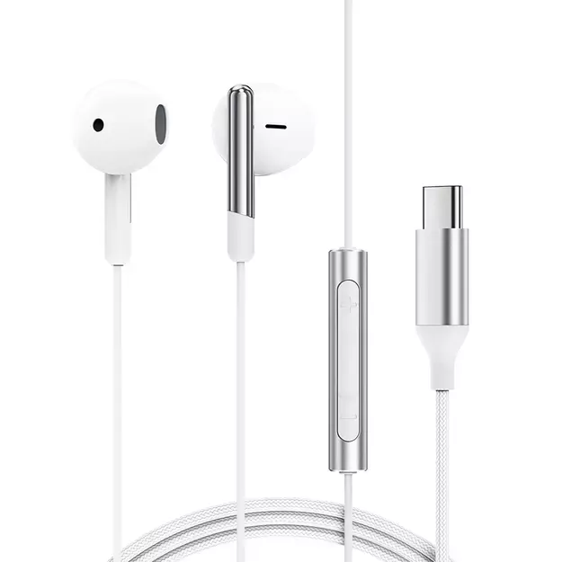 Acefast L3 Wired USB-C Headphones with Microphone - White 8