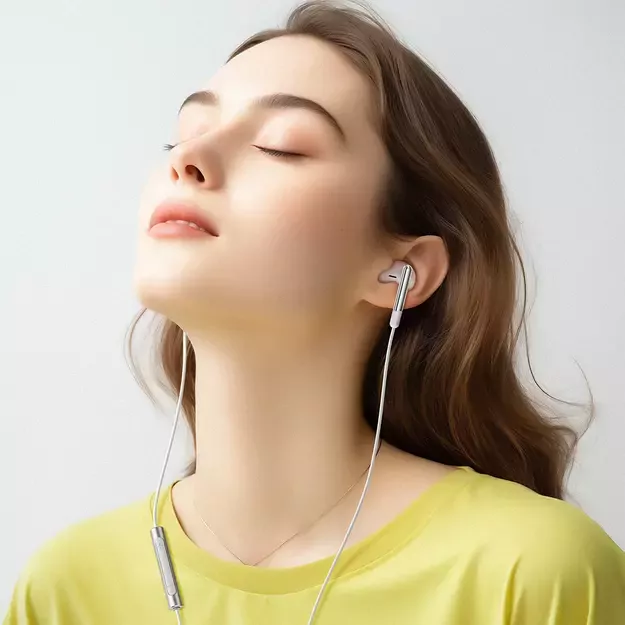Acefast L3 Wired USB-C Headphones with Microphone - White 12