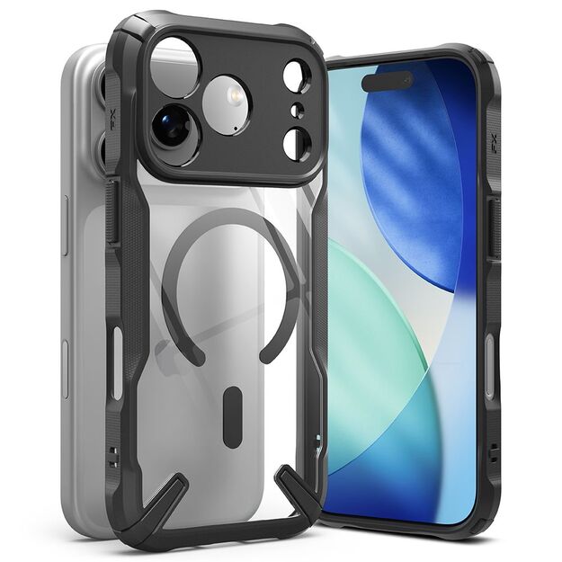 Ringke Fusion X Magnetic MagSafe Case for iPhone 17 Pro Max - Black