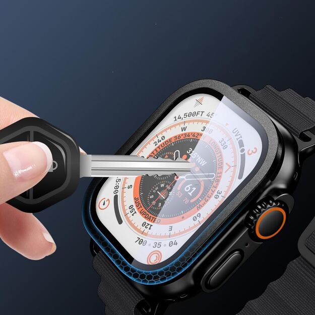 Tech-Protect Glass Ring 2-pack for Apple Watch Ultra 49mm - Black 3
