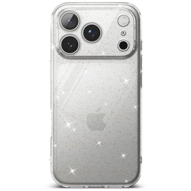 Ringke Air Case for iPhone 17 Pro - Clear and Glitter 2