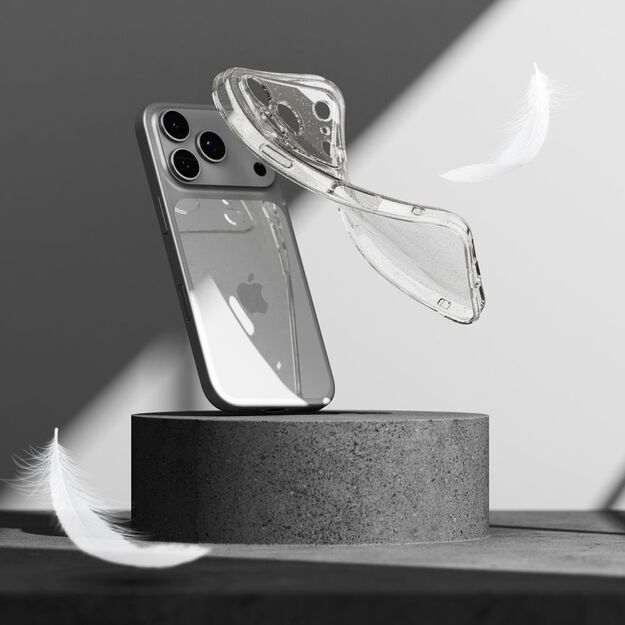 Ringke Air Case for iPhone 17 Pro - Clear and Glitter 5