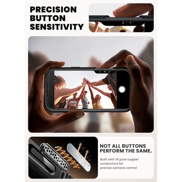 Supcase IBLSN Ares Flip Mag MagSafe Case for iPhone 17 Pro - Black 3