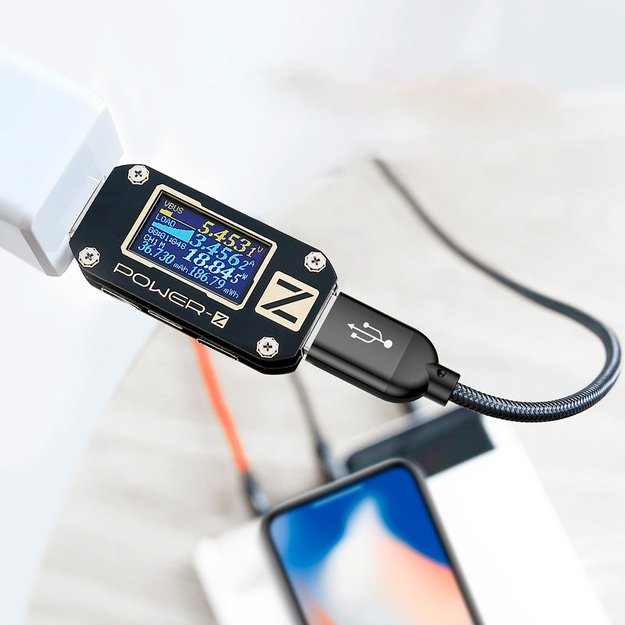 Baseus Three Primary Colors 3in1 USB-A - micro USB / Lightning / USB-C 3.5A cable 1.2 m - black 13