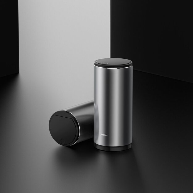 Baseus Mini Car Waste Bin with Lid Black (CRLJT-01) 6