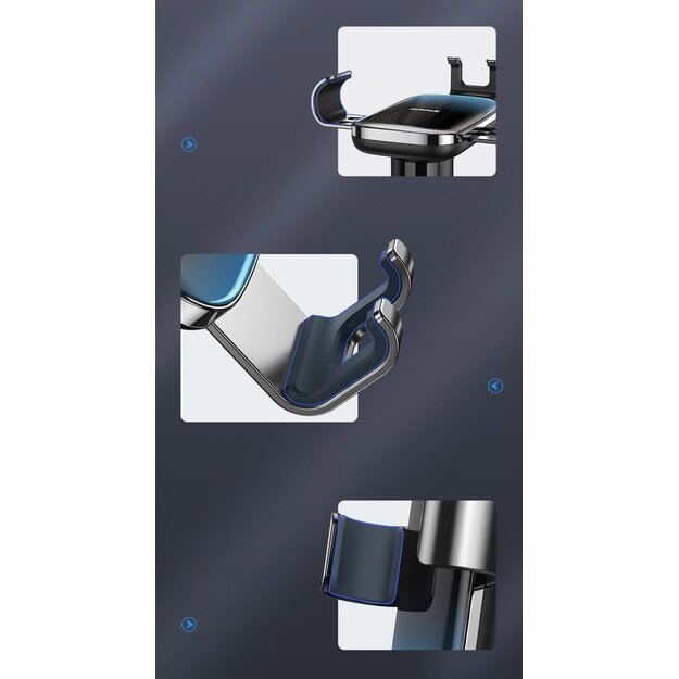 Baseus Glaze Gravity Car Mount black (SUYL-LG01) 16