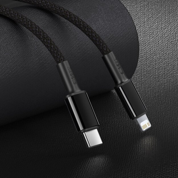 Baseus CATLGD-A01 Lightning - USB-C PD 20W 480Mb/s 2m cable - black 11