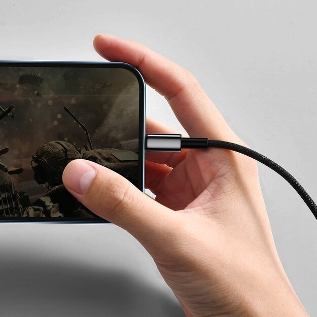 Baseus Tungsten USB - Lightning cable 2.4 A 1 m black (CALWJ-01) 10