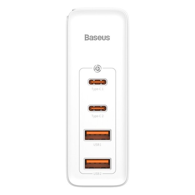 Baseus GaN2 Pro fast charger 100W USB / USB Type C Quick Charge 4+ Power Delivery white (CCGAN2P-L02) 3