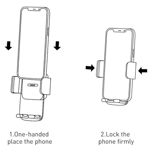 Baseus car holder for air vent black (SUYK000101) 13