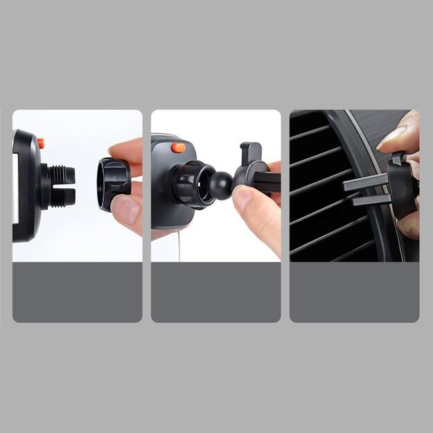 Baseus car holder for air vent black (SUYK000101) 21
