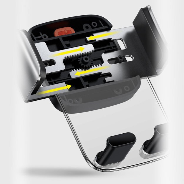 Baseus 2in1 car holder for cockpit and ventilation grille black (SUYK000001) 15