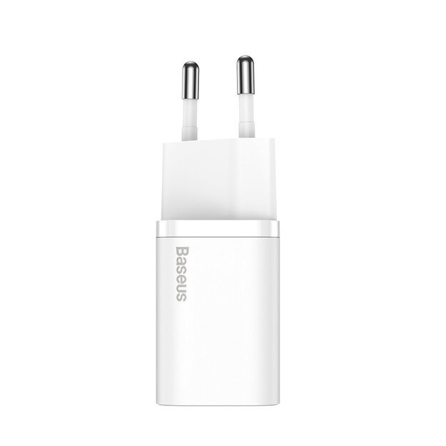 Baseus Super Si 1C fast wall charger USB Type C 25W Power Delivery Quick Charge white (CCSP020102) 3