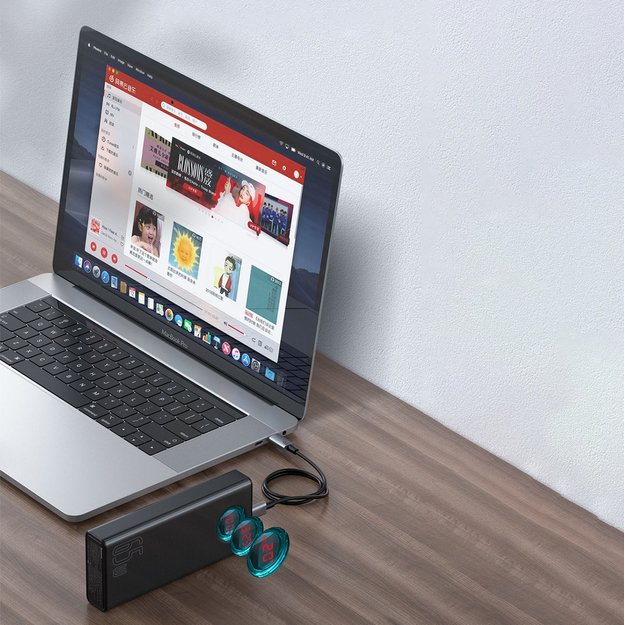 Baseus Amblight powerbank 65W 30000mAh Overseas Edition white (PPLG000102) 10