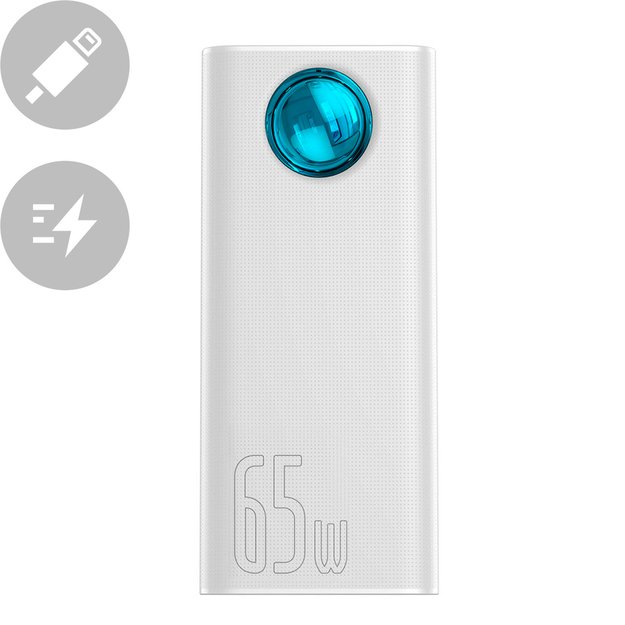 Baseus Amblight powerbank 65W 30000mAh Overseas Edition white (PPLG000102) 21