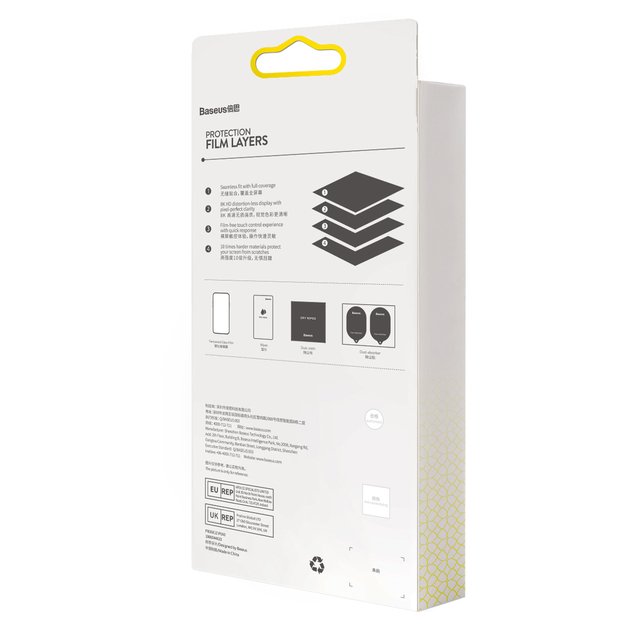 Baseus tempered glass HONOR X30 0.3mm clear (2pcs)(SGBL024302) 5