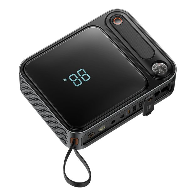 Jump starter Baseus Super Energy Ultra 3000A with power bank 26800 mAh - black 4