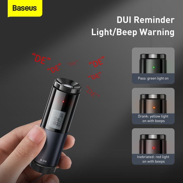 Baseus breathalyzer (CRCX-01) - black 18