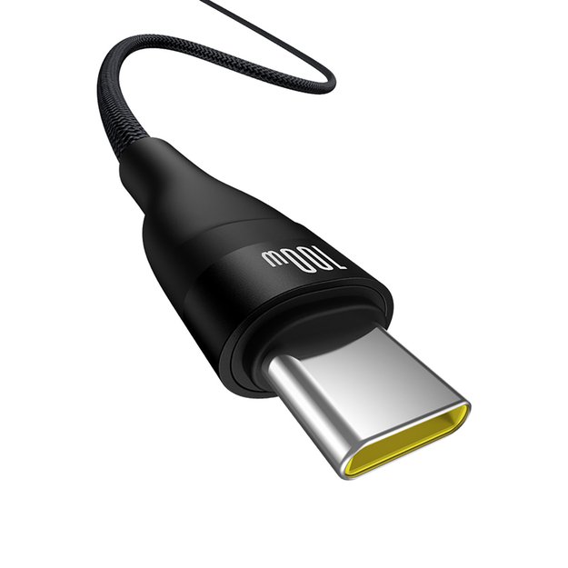Baseus Flash 2 USB-A / USB-C cable 100W 2 m - black 3